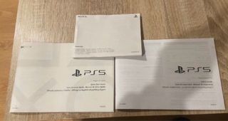 Manuales PS5 Sony