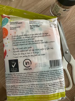 10 paquetes de Baberos Desechables 20uds