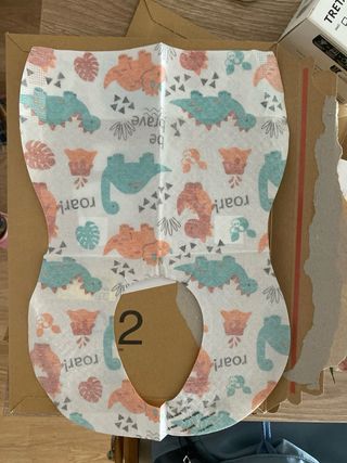 10 paquetes de Baberos Desechables 20uds