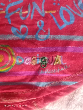 Camiseta Desigual Multicolor Talla M