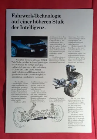 Catálogo Nissan 300ZX Twin Turbo