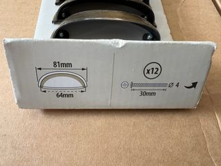 Maniglie per mobili e cassetti color bronzo