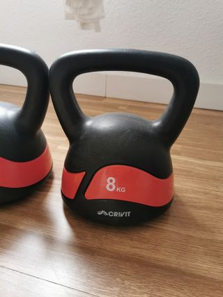 2 Mancuernas Rusas Crivit 8kg