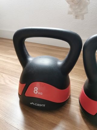 2 Mancuernas Rusas Crivit 8kg