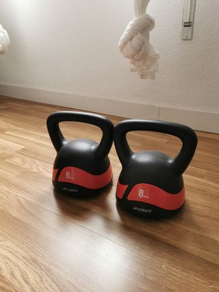 2 Mancuernas Rusas Crivit 8kg