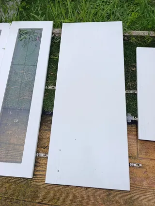 Puertas de cocina blancas