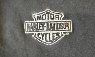 Polo Harley-Davidson Negro Logo Bordado