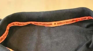 Polo Harley-Davidson Negro Logo Bordado