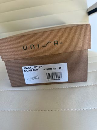 Bailarinas Unisa destalonadas punta negra