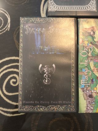 5 VHS MUSICALES DIRECTOS VIDEOCLIPS ENTREVISTAS