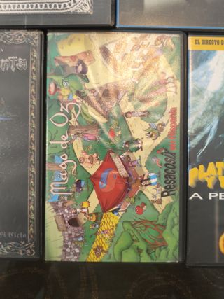 5 VHS MUSICALES DIRECTOS VIDEOCLIPS ENTREVISTAS