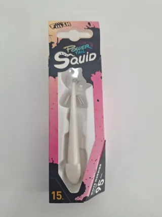 Power Tail Squid 15gr Blanco
