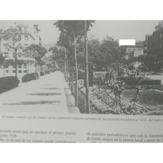 Libro historia de la alameda de Vigo