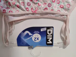 Tops interior DIM Talla 16 (2 unidades)