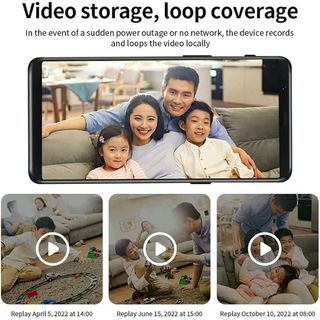 Mini Cámara Espía HD 1080P WiFi Vigilancia Hogar