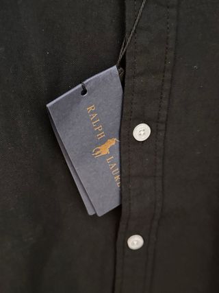 Camisa Polo Ralph Lauren Negra Talla XL