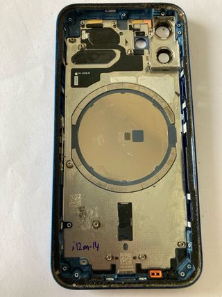 Chasis original de desmontaje iPhone 12 Mini Azul