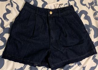 Shorts vaqueros Zara con encaje Talla 34