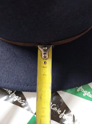 Sombrero de caballero azul. Sin estrenar.