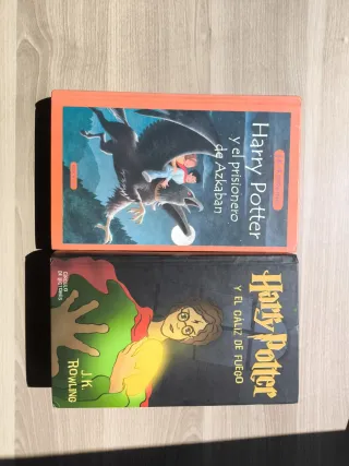 Colección Harry Potter 1, 2, 3, 4