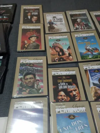 17 DVDs Películas Clásicas Platinum