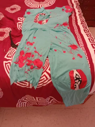 Disfraz zombie sangriento talla M/L