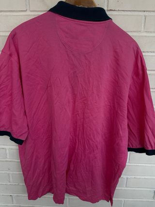 Polo rosa manga corta PAUL AND SHARK talla XL