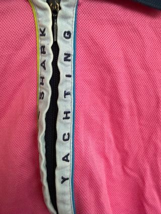 Polo rosa manga corta PAUL AND SHARK talla XL
