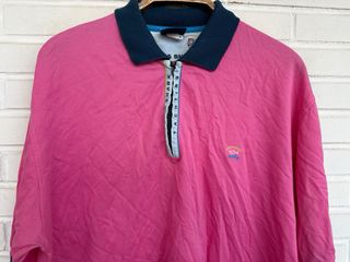 Polo rosa manga corta PAUL AND SHARK talla XL