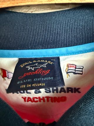 Polo rosa manga corta PAUL AND SHARK talla XL