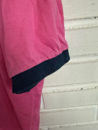 Polo rosa manga corta PAUL AND SHARK talla XL