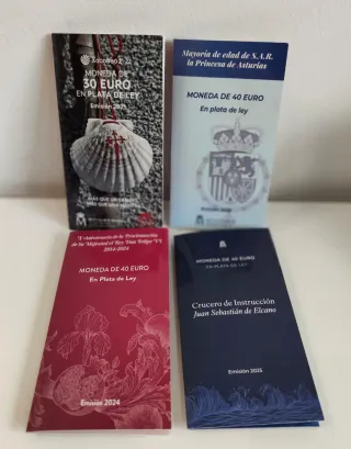 CARTERAS ESPAÑA PROOF PLATA