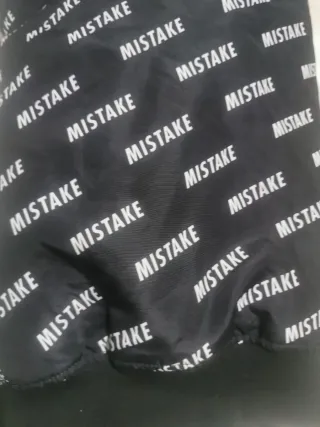 Chaqueta bomber estampada MISTAKE