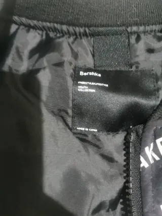 Chaqueta bomber estampada MISTAKE