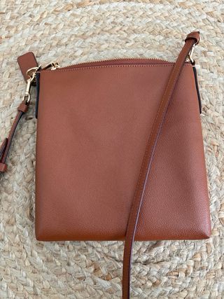 Bolso Coach bandolera piel marrón nuevo