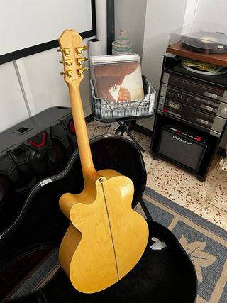Guitarra Epiphone Electroacústica EJ-200 Natural