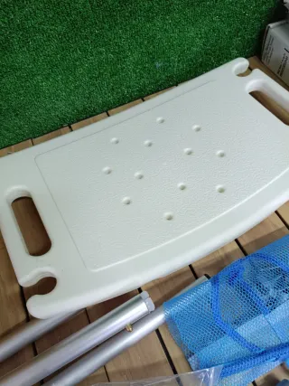 Asiento Ducha VEVOR Antideslizante Ajustable