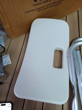 Asiento Ducha VEVOR Antideslizante Ajustable