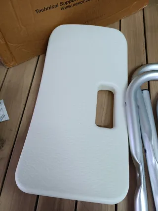 Asiento Ducha VEVOR Antideslizante Ajustable