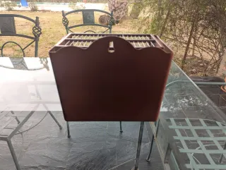 Jaula Jilguero con Soporte Marrón