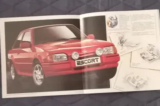 Catálogo Ford Escort RS Turbo Mk3