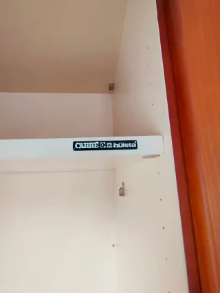 Armario 3 cuerpos madera marrón