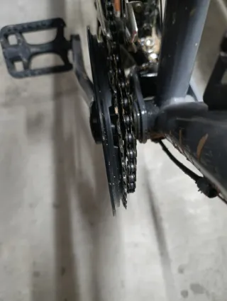 Bicicleta Bwin MTB Negra y Azul