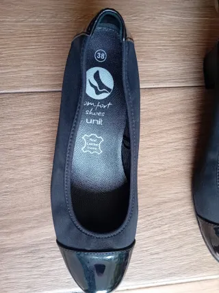 Zapatos negros talla 38