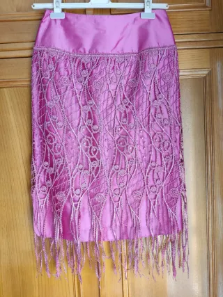 Conjunto fiesta Mireia Bisbe fucsia