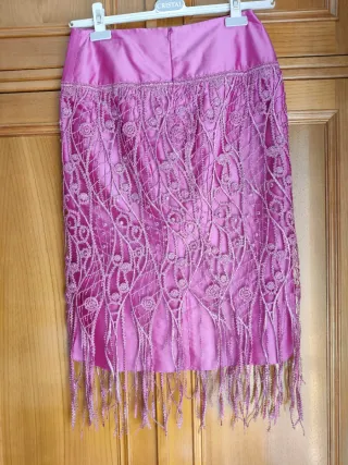 Conjunto fiesta Mireia Bisbe fucsia