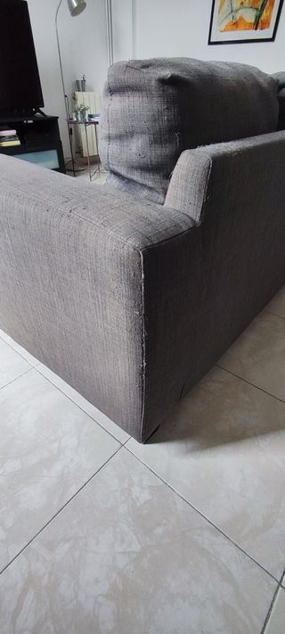 Sofá 3 plazas con chaise longue