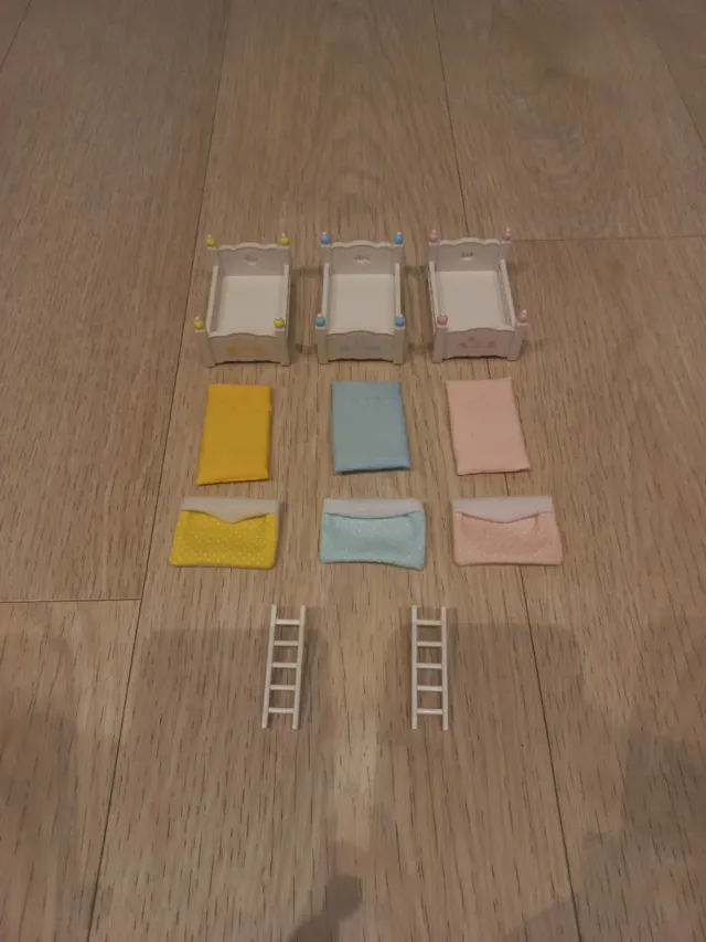 Sylvanian Families Cunas Trillizos