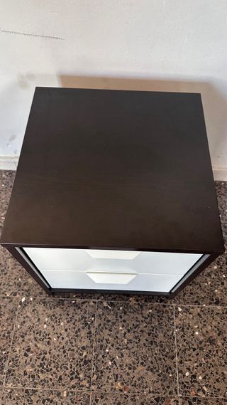 Mesita de noche 2 cajones de alta calidad