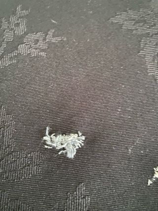 Tovaglia nera in tessuto